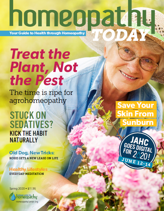 (image for) Treat the Plant - Not the Pest Homeopathy Today Article - Spring 2020